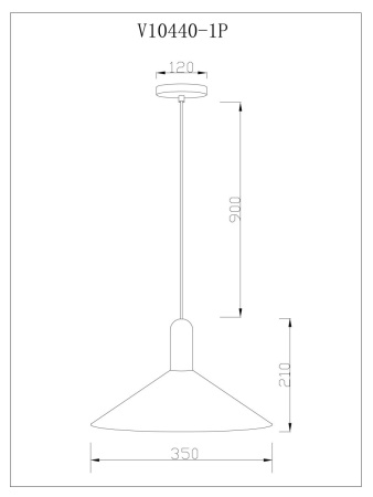 Подвесной светильник Moderli Forli V11551-1P