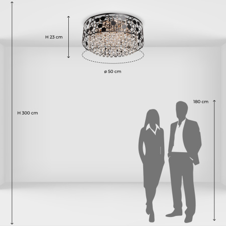 Потолочная люстра De Markt Бриз 111018507