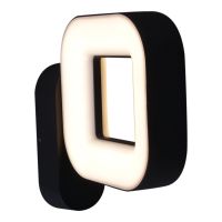 Уличный настенный светильник Reluce 86870-9.2-001JH LED2*12W BK RLOS