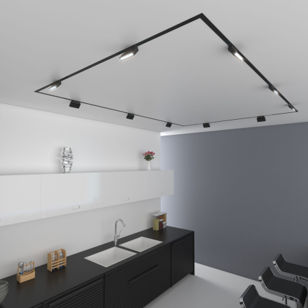 Трековый светодиодный светильник Elektrostandard Slim Magnetic 85009/01