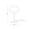 Настольная лампа TK Lighting 16222 Kalum a073047