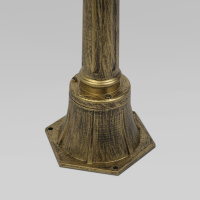 Светильник на столбе Elektrostandard Sirius F черное золото