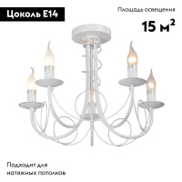 Потолочная люстра Vitaluce V3035-0/5PL