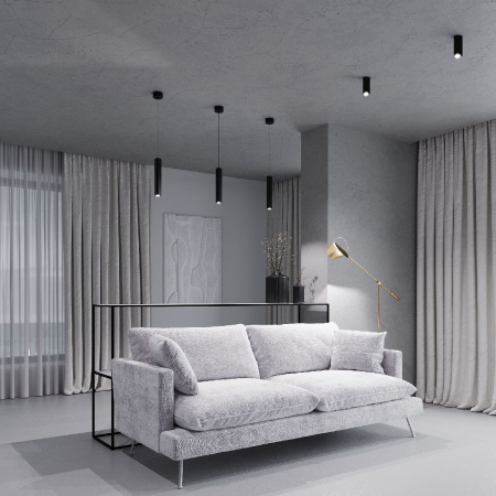 Потолочный светильник Elektrostandard Trio 25110/LED черный a067064