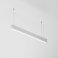 Линейный подвесной светильник Maytoni Technical 4000K 35x67 (Серебро, 1 м) LL312036