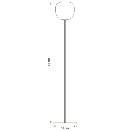 Торшер Lightstar Grazia 608716