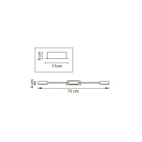Потолочная люстра Lightstar Fico 740077