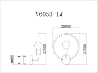 Бра Moderli Sachara V6053-1W