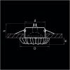 Встраиваемый светильник Lightstar Solo Ray 002120