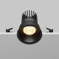 Встраиваемый светильник Maytoni Dip DL117-15W-2.7K-B