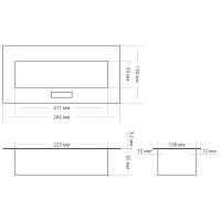 Блок розеток MX-226 (2 секции и 2 USB) Mebax 00-00001338