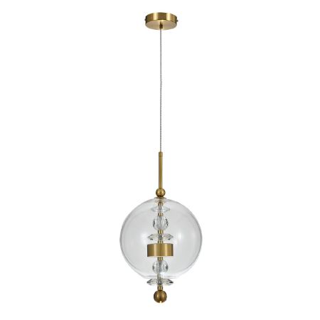 Подвесной светильник Indigo Illusione 11055/1P Clear V000189L