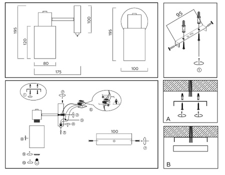 Бра Ambrella Light Traditional Modern TR9586