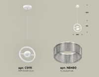 Подвесной светильник Ambrella Light Traditional (C9111, N8480) XB9111150