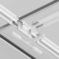 Коннектор питания T-образный  Maytoni Technical Gravity TRA004CWT-22W