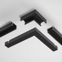 Коннектор угловой накладной Maytoni Basity TRA172CL-11B