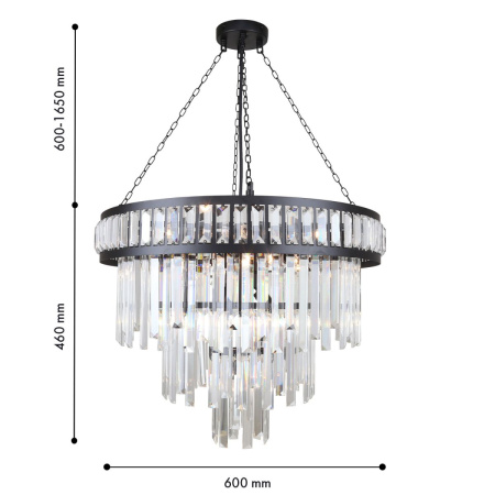 Подвесная люстра Favourite Preston 4731-12P