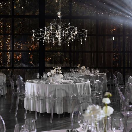 Подвесная люстра Loft IT Mira 10587/1000 Silver Asfour