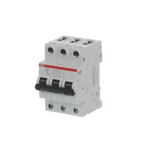 Автоматический выключатель ABB S203 3-полюсный C80 6кА