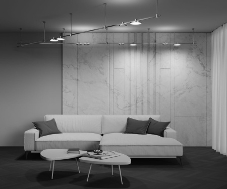 Трековый магнитный светильник Maytoni Plato TR153-1-10W4K-PT