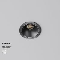 Встраиваемый светильник Maytoni Alfa LED DL043-01-10W4K-RD-B-1