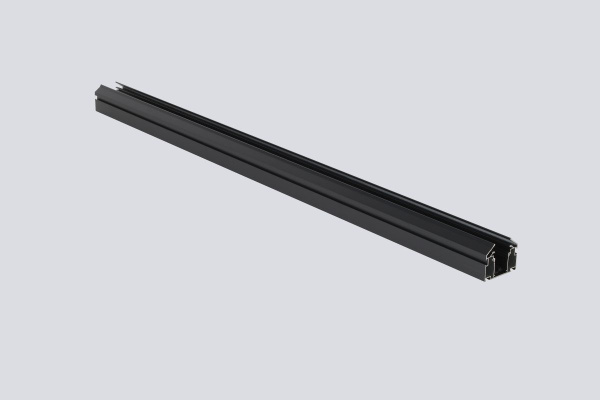 Встраиваемый шинопровод в натяжной ПВХ потолок Crystal Lux Space 220 CLT 0.135 01 L2000 BL