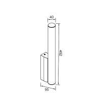 Настенный светильник Mantra Antiga 9254