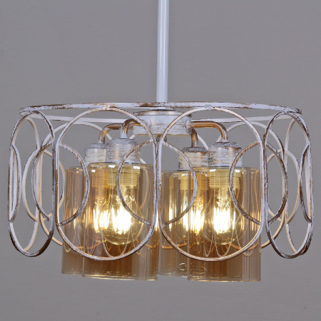 Подвесная люстра Reluce 03883-0.4-04 WH+GD