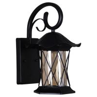 Уличный настенный светильник Reluce 08281-9.2-001U BK RLOS