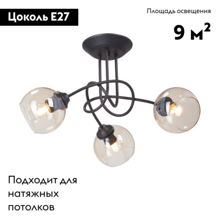 Потолочная люстра Vitaluce V43090-13/3PL