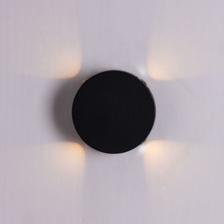 Уличный настенный светильник Arte Lamp Tamburello A1525AP-1BK