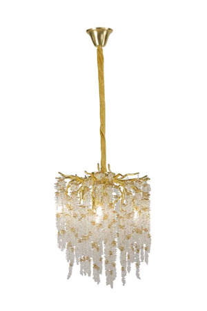 Подвесная люстра AM Group DIAMAND D400 Gold