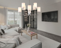 Люстра на штанге Ambrella Light High Light Modern LH56213