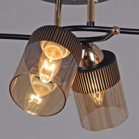 Потолочная люстра Reluce 09131-3.3-04 FG+BK