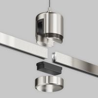 Подвес тросовый с прямым коннектором питания Maytoni Flarity TRA157SW-IPC1-PT