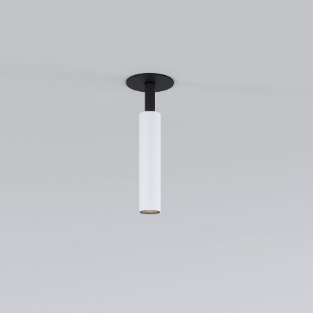 Встраиваемый светодиодный спот Elektrostandard Diffe 25027/Led белый/черный a058216