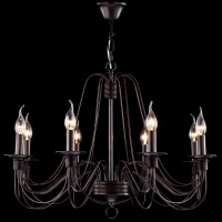 Люстра Freya Velia FR2046-PL-08-BR коричневый