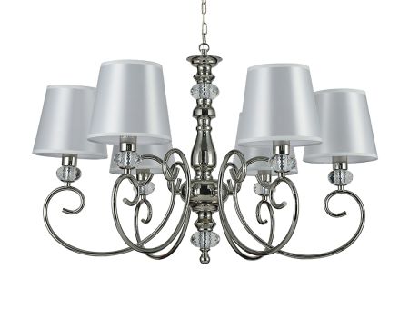 Подвесная люстра Newport Marta 1206/C nickel М0071146