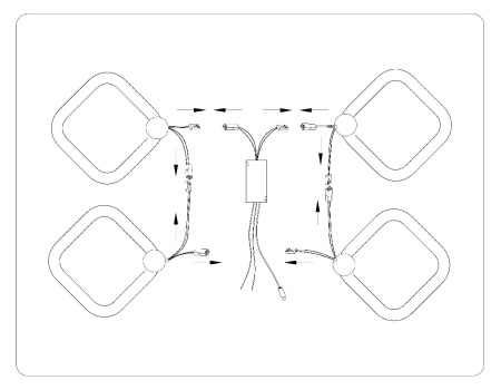 Потолочная люстра Ambrella Light Original FA3819