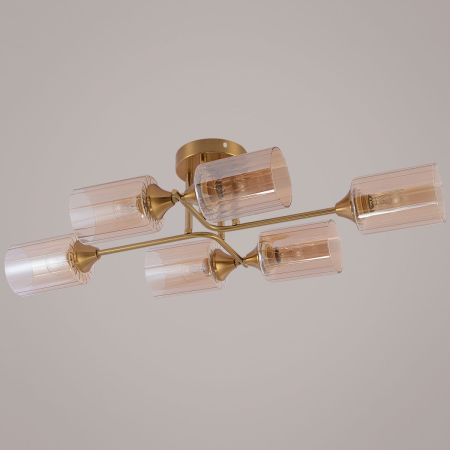 Потолочная люстра Reluce 19610-0.3-06 COPPER