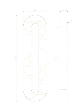 Настенный светильник Arte Lamp Michael A2136AP-1PB