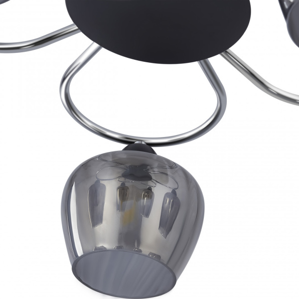 Потолочная люстра Arte Milano Amalfi 321508/5 CR+BK