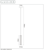 Подвесной светильник Lucide LIONEL 73406/01/30
