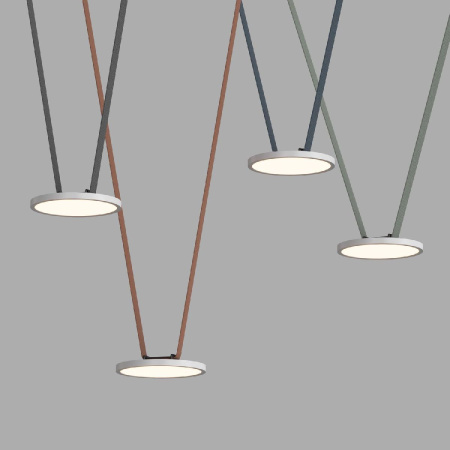 Трековый однофазный светильник Denkirs Belty Flow DK5567-WH+BK