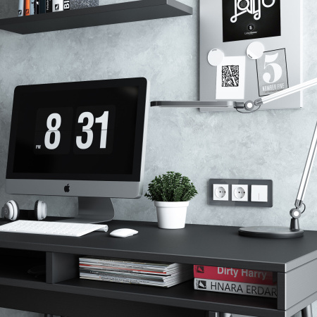 Рамка Werkel Elite на 3 поста графит W0032440