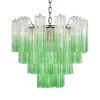 Подвесная люстра Loft IT Murano 10580/600 Clear green