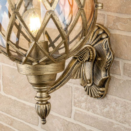 Уличный настенный светильник Elektrostandard Sirius 4690389017384