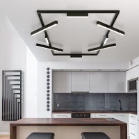 Трековый светодиодный светильник Elektrostandard X-Line черный матовый 10W 4200K LTB53