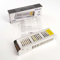 Блок питания для светодиодной ленты Feron LB009 12V 150W IP20 12,5A 21496