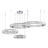 Подвесная люстра ST Luce Tivoli SL1622.103.04